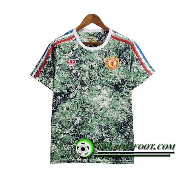 Training T-Shirts Manchester United Vert 2024/2025