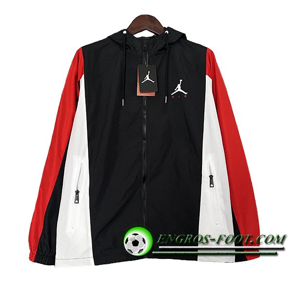 Coupe-Vent Jordan Noir/Blanc/Rouge 2024/2025