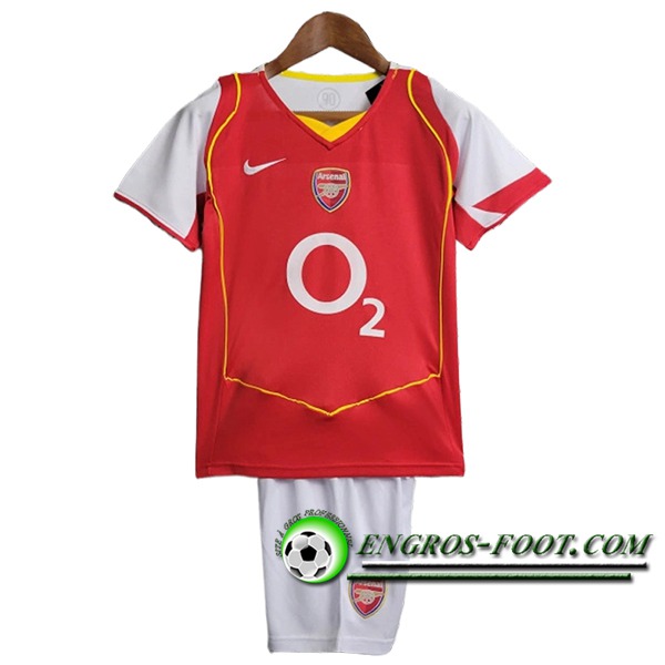 Maillot de Foot Arsenal Retro Enfant Domicile 2004/2005