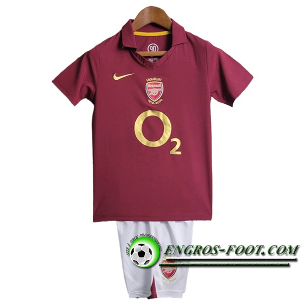 Maillot de Foot Arsenal Retro Enfant Domicile 2005/2006