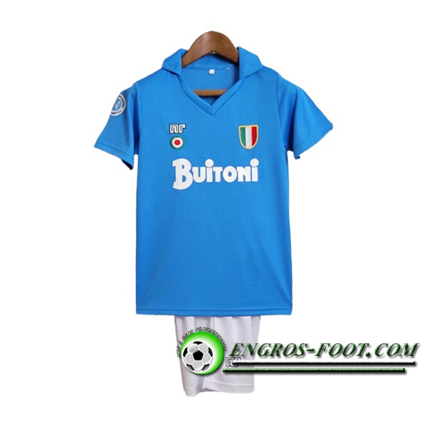 Maillot de Foot SSC Naples Retro Enfant Domicile 1987/1988