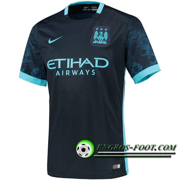 Maillot de Foot Manchester City Retro Exterieur 2015/2016