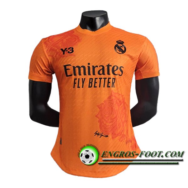 Maillot de Foot Real Madrid Y3 Orange Special Edition 2024/2025