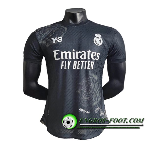 Maillot de Foot Real Madrid Y3 Noir Special Edition 2024/2025