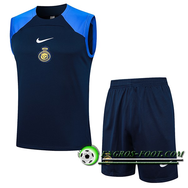 Ensemble Training Debardeur + Shorts Al-Nassr FC Bleu Foncé 2024/2025