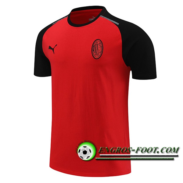 Training T-Shirts Milan AC Rouge/Noir 2024/2025