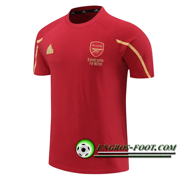 Training T-Shirts Arsenal Rouge/Jaune 2024/2025
