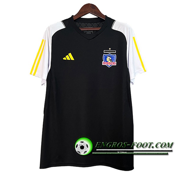 Training T-Shirts Colo-Colo Noir/Blanc 2024/2025