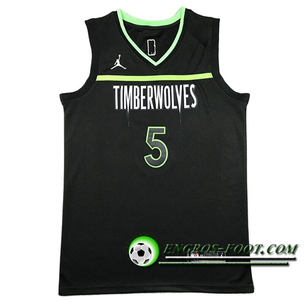 Maillot Minnesota Timberwolves (EDWARDS #5) 2024/25 Noir/Vert