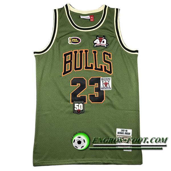 Maillot Chicago Bulls (JORDAN #23) 2024/25 Vert