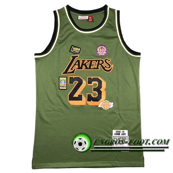 Maillot Los Angeles Lakers (JAMES #23) 2024/25 Vert -02