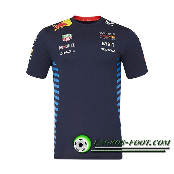 T-Shirt F1 RedBull Racing Team Bleu Foncé 2024
