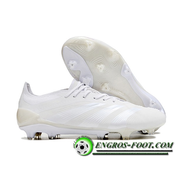 Adidas Chaussures de Foot Predator Elite FG Blanc