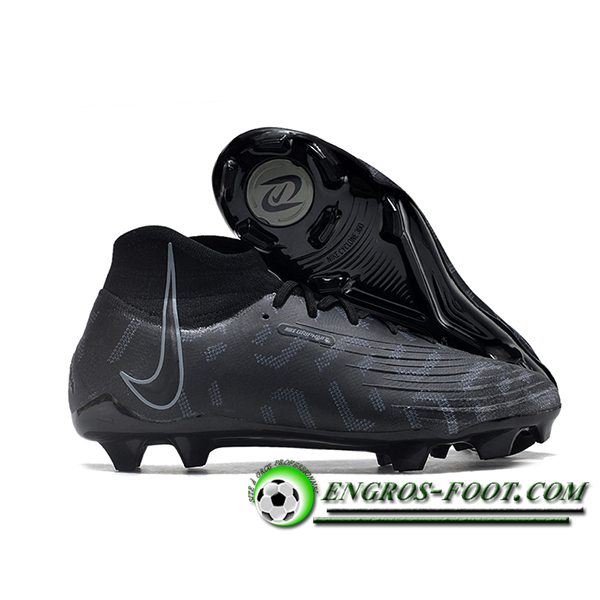 Nike Chaussures de Foot Phantom Luna Elite NU FG Noir -02