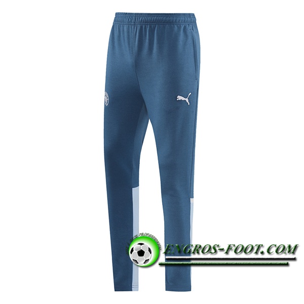 Pantalon Foot Manchester United Bleu 2024/2025