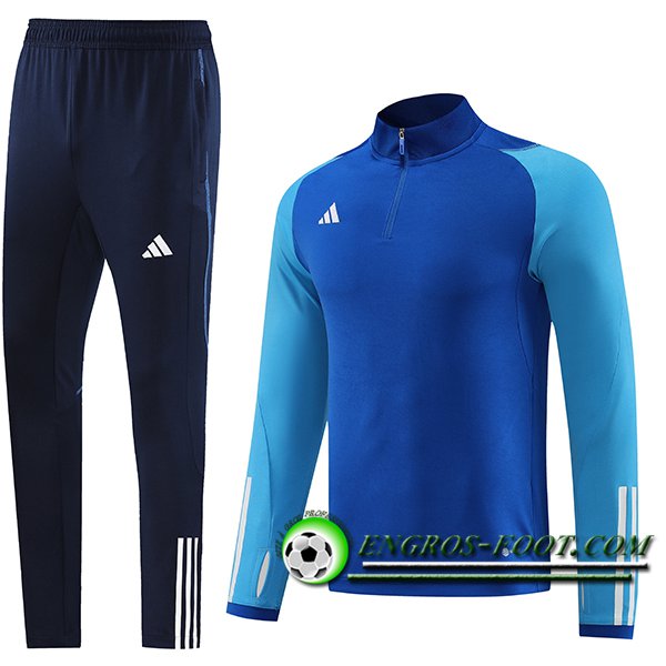 Ensemble Survetement de Foot Adidas Bleu 2024/2025