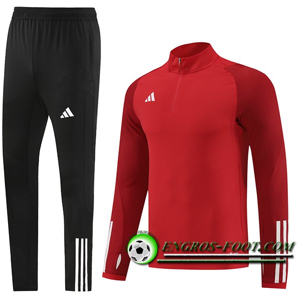 Ensemble Survetement de Foot Adidas Rouge 2024/2025