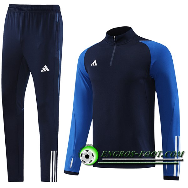 Ensemble Survetement de Foot Adidas Bleu Foncé 2024/2025