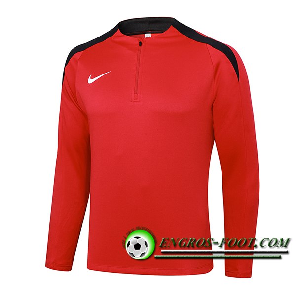 Sweatshirt Training Nike Rouge/Noir 2024/2025 -02