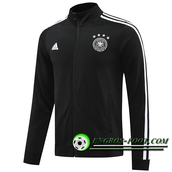 Veste Foot Allemagne Noir 2024/2025