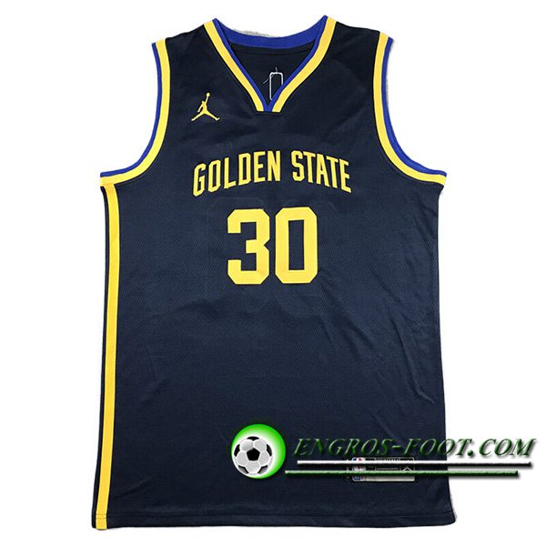 Maillot Golden State Warriors (CURRY #30) 2024/25 Bleu/Jaune