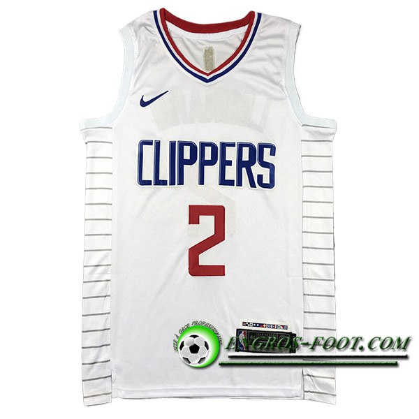 Maillot Los Angeles Clippers (LEONARD #2) 2024/25 Blanc