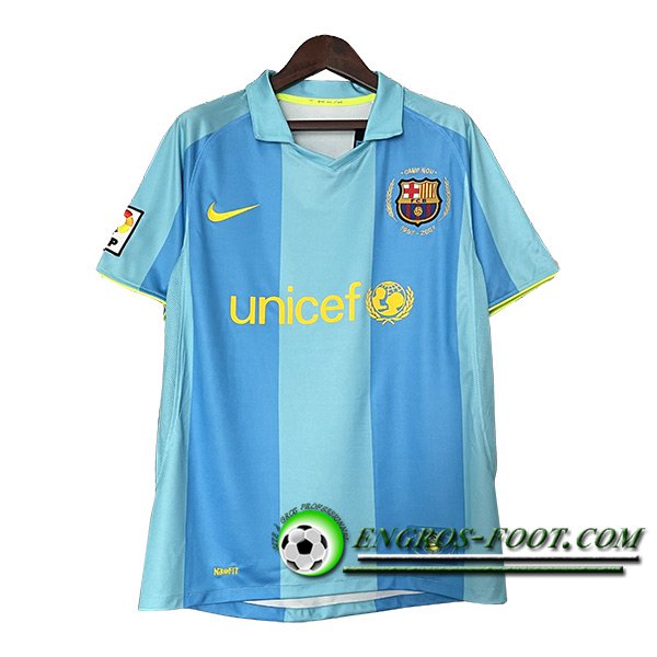 Maillot de Foot FC Barcelone Retro Exterieur 2007/2008