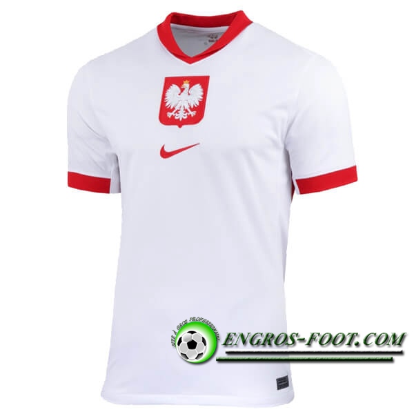 Maillot Equipe Foot Pologne Domicile 2024/2025