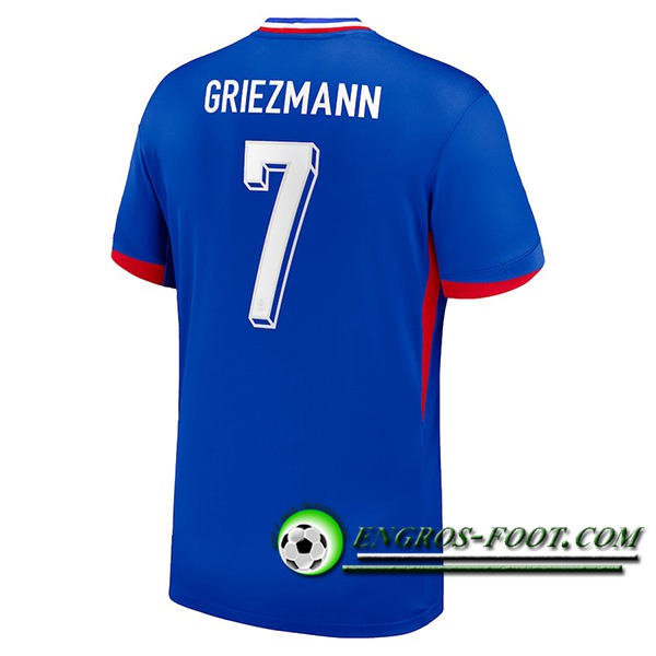 Maillot Equipe Foot France (GRIEZMANN #7) 2024/2025 Domicile