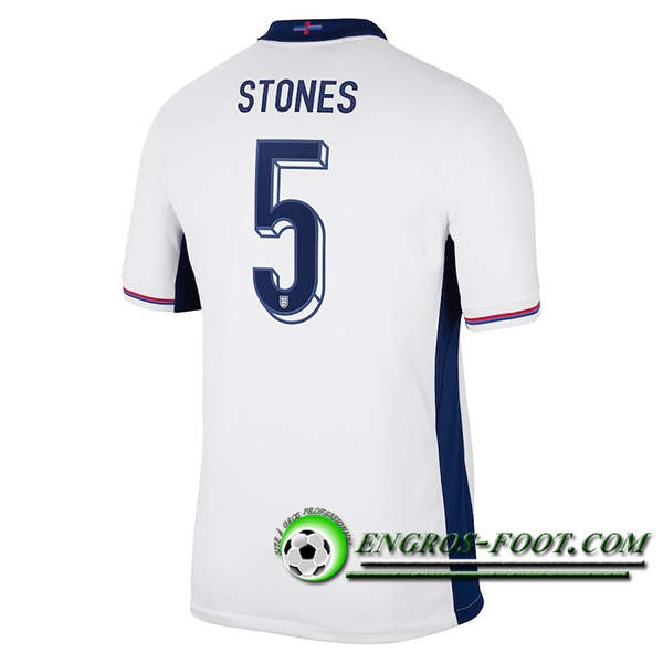 Maillot Equipe Foot Angleterre (STONES #5) 2024/2025 Domicile