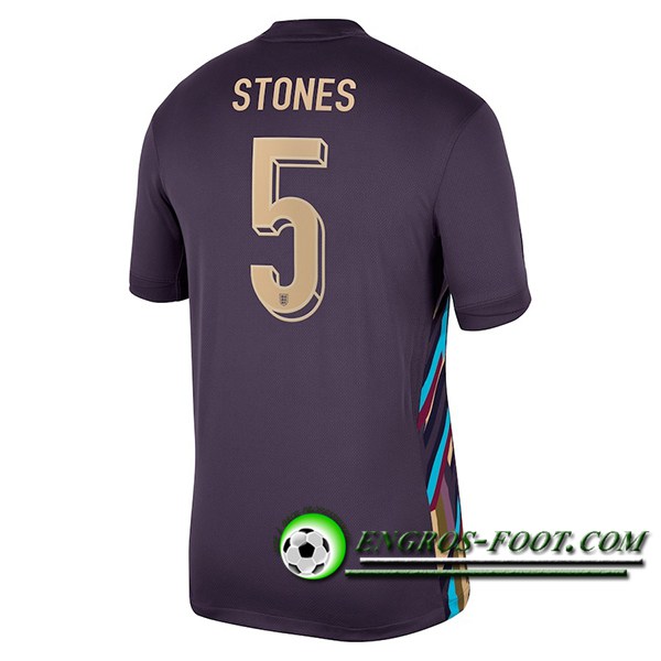 Maillot Equipe Foot Angleterre (STONES #5) 2024/2025 Exterieur