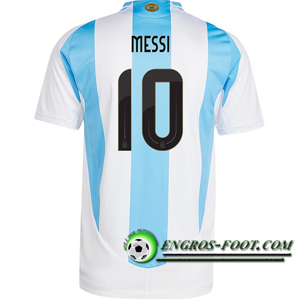 Maillot Equipe Foot Argentin (MESSI #10) 2024/2025 Domicile