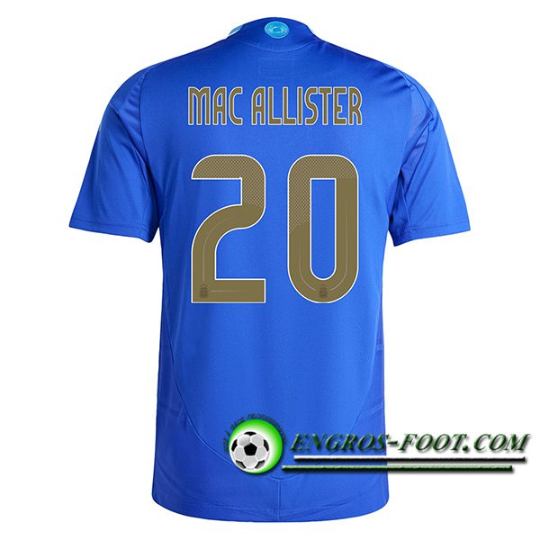 Maillot Equipe Foot Argentin (MAC ALLISTER #20) 2024/2025 Exterieur