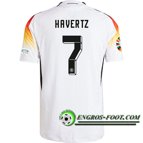 Maillot Equipe Foot Allemagne (HAVERTZ #7) 2024/2025 Domicile