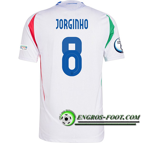 Maillot Equipe Foot Italie (JORGINHO #8) 2024/2025 Exterieur