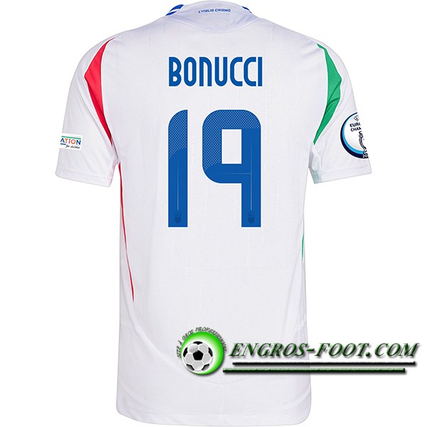 Maillot Equipe Foot Italie (BONUCCI #19) 2024/2025 Exterieur