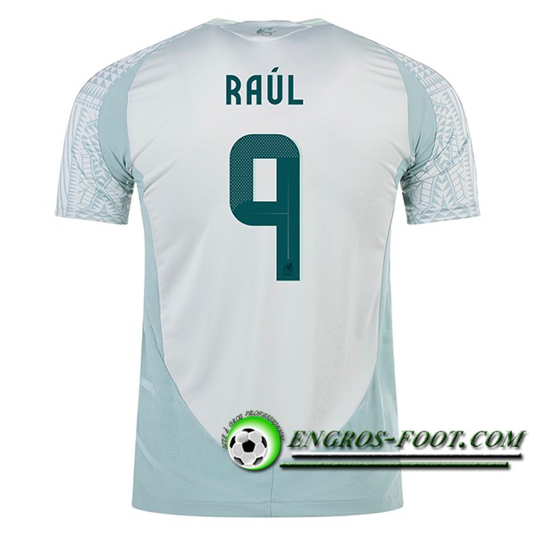 Maillot Equipe Foot Mexique (RAUL #9) 2024/2025 Exterieur