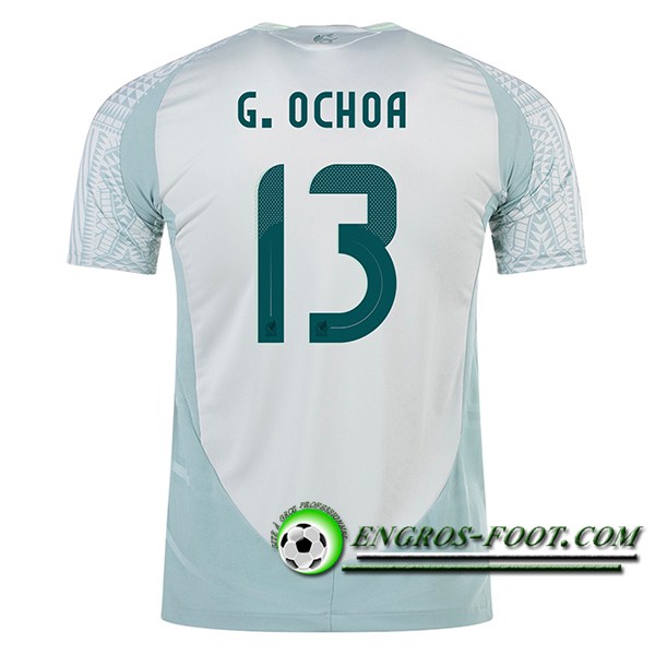 Maillot Equipe Foot Mexique (G.OCHOA #13) 2024/2025 Exterieur