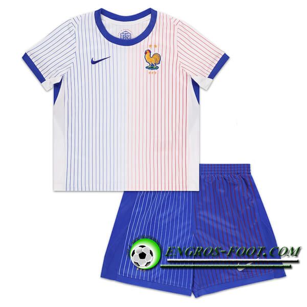 Maillot de Foot France Enfant Exterieur UEFA Euro 2024