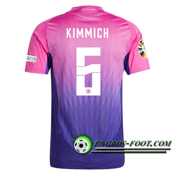 Maillot de Foot Allemagne (KIMMICH #6) UEFA Euro 2024 Exterieur