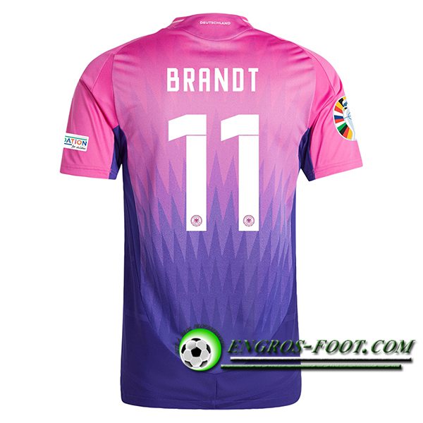 Maillot de Foot Allemagne (BRANDT #11) UEFA Euro 2024 Exterieur