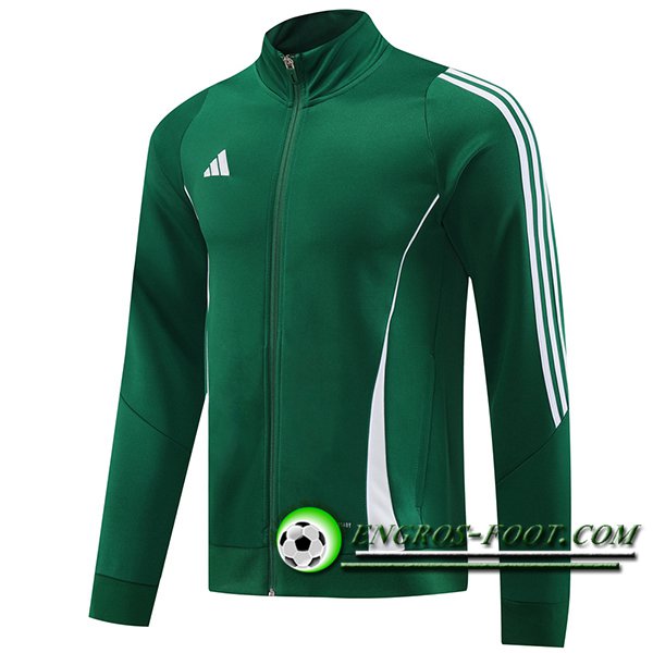 Veste Foot Adidas Vert/Blanc 2024/2025