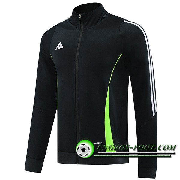 Veste Foot Adidas Noir/Blanc/Vert 2024/2025