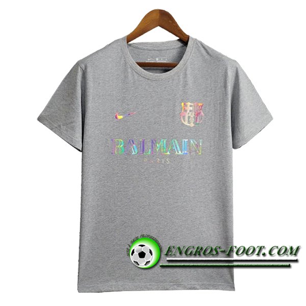 Maillot de Foot FC Barcelone Casual Gris 2024/2025