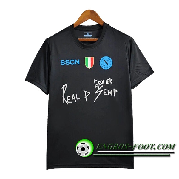 Maillot de Foot SSC Naples Noir 2024/2025