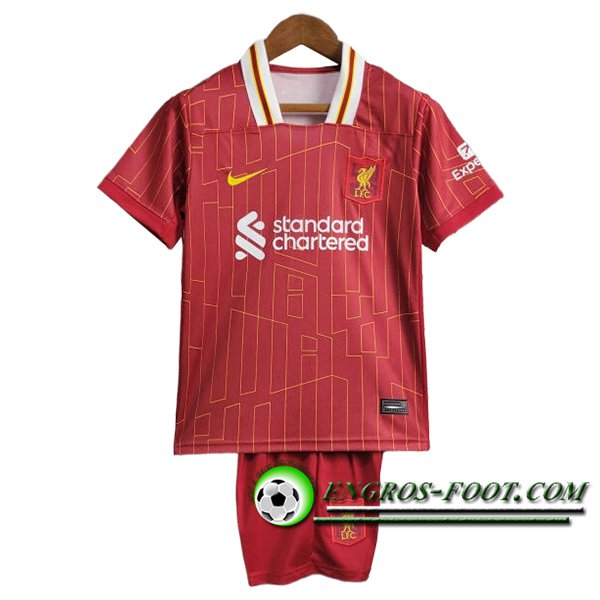 Maillot de Foot FC Liverpool Enfant Domicile 2024/2025