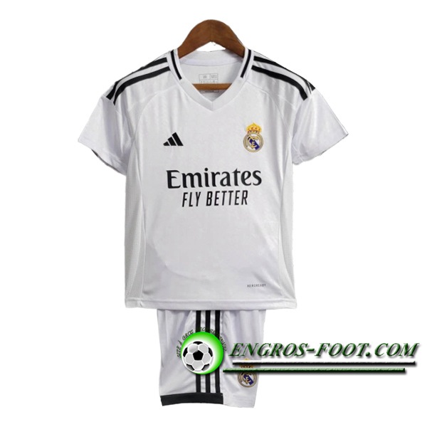 Maillot de Foot Real Madrid Enfant Domicile 2024/2025