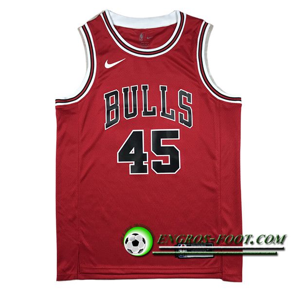 Maillot Chicago Bulls (JORDAN #45) 2024/25 Rouge/Noir