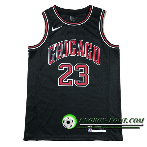 Maillot Chicago Bulls (JORDAN #23) 2024/25 Noir/Rouge -02