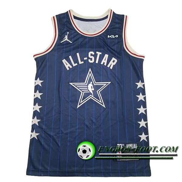 Maillot American All-Star (LILLARD #0) 2024/25 Bleu/Blanc